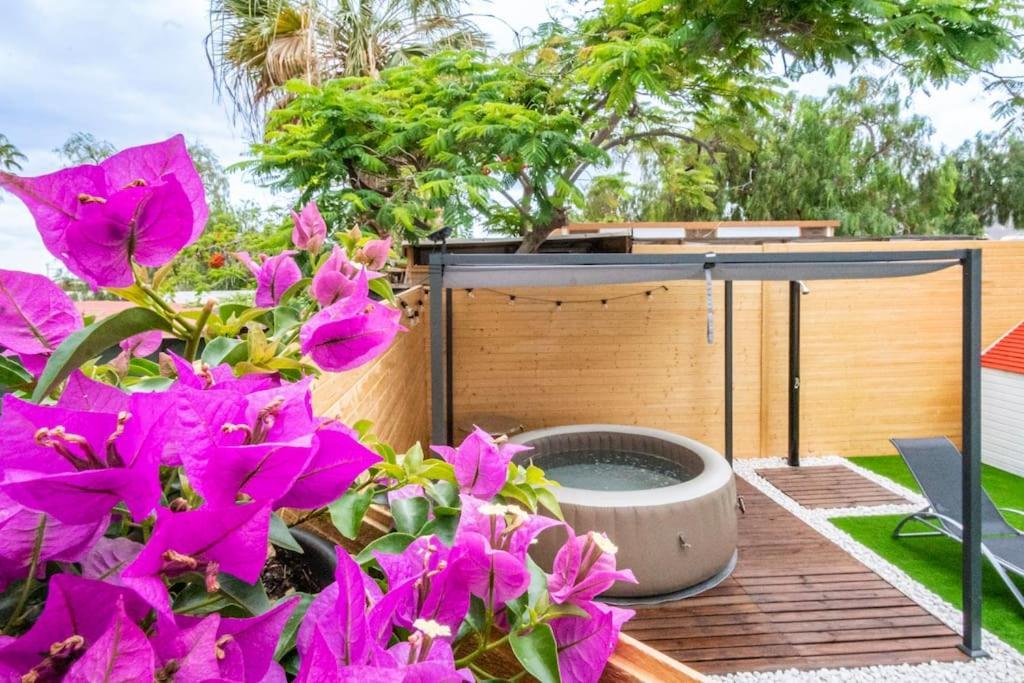 Private Paradise On Cozy Campsite, Jacuzzi, Netflix Las Galletas Zewnętrze zdjęcie